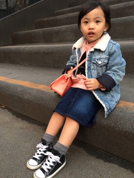 Abby  さん（キッズ・100cm）の冬コーディネート