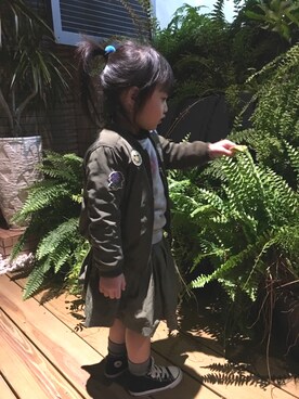Abby  さん（キッズ・100cm）の冬コーディネート