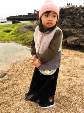 「Seaside」｜Abby  さん（キッズ・100cm）の春コーディネート