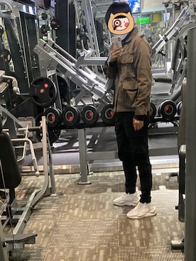 「WTAPS（ダブルタップス）のアイテム（ブルゾン）」を使った、WLLさん（メンズ・168cm）の冬コーディネート