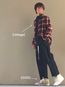 まゆげりーーーたさん(メンズ・167cm)の秋コーディネート