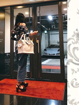 「archives（アルシーヴ）のアイテム（ブーティ）」を使った、sakuraさん（レディース・166cm）の春コーディネート