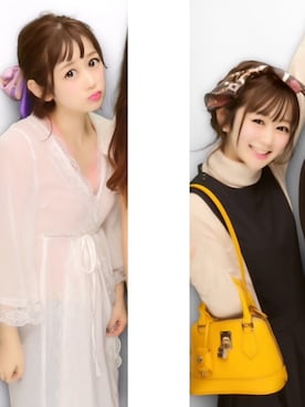 「プリクラ」｜𝙈𝙖𝙮𝙤    さん（レディース・153cm）の夏コーディネート