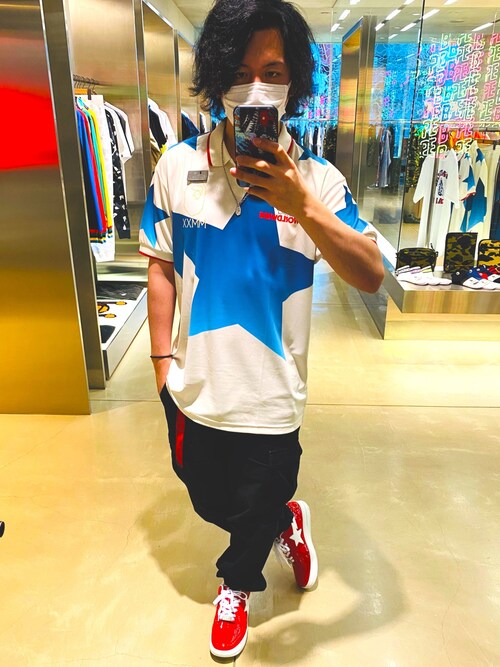 A BATHING APE（アベイシングエイプ）の「STA POLO M（ポロシャツ