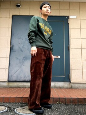 「RFW（アールエフダブル）のアイテム」を使った、wataruさん（メンズ・165cm）の秋コーディネート