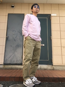 「SASQUATCHfabrix.（サスクワァッチファブリックス）のアイテム」を使った、wataruさん（メンズ・165cm）の秋コーディネート
