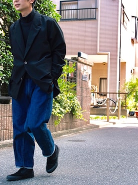 「RFW（アールエフダブル）のアイテム」を使った、wataruさん（メンズ・165cm）の秋コーディネート