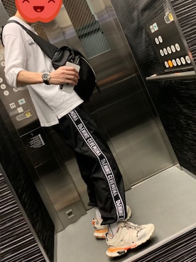 「キムジョーンズ」｜インスタもやってるざわわわわわわわわさん（メンズ・173cm）の夏コーディネート