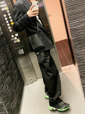 「インスタやってます」｜「アイテム（ジャケット/アウター）」を使った、インスタもやってるざわわわわわわわわさん（メンズ・173cm）の春コーディネート