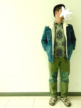 美品　duffer ダッファー　デニムコート　大きめ 美品 duffer ダッファー デニムコート 大きめオンライン