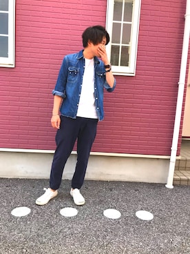 けいすけさん（メンズ・170cm）の春コーディネート