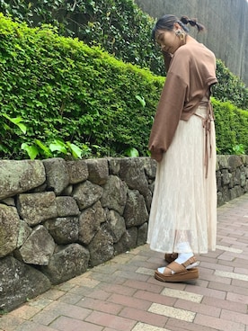 FUN.TRINITYさん（レディース・161cm）の春コーディネート