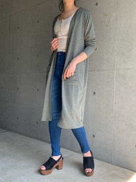 「FUN.TRINITY（ファン トリニティー）のアイテム（パンツ）」を使った、FUN.TRINITYさん（レディース・161cm）の春コーディネート