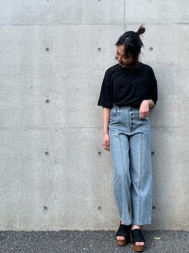 「FUN.TRINITY（ファン トリニティー）のアイテム（パンツ）」を使った、FUN.TRINITYさん（レディース・161cm）の春コーディネート