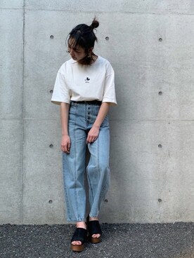 「FUN.TRINITY（ファン トリニティー）のアイテム（パンツ）」を使った、FUN.TRINITYさん（レディース・161cm）の春コーディネート