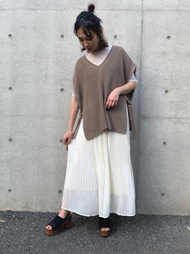 FUN.TRINITYさん(レディース・161cm)の春コーディネート