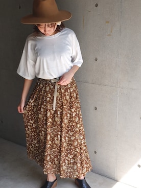 「FUN.TRINITY（ファン トリニティー）のアイテム」を使った、FUN.TRINITYさん（レディース・161cm）の春コーディネート