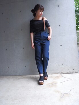 「FUN.TRINITY（ファン トリニティー）のアイテム（パンツ）」を使った、FUN.TRINITYさん（レディース・157cm）の夏コーディネート