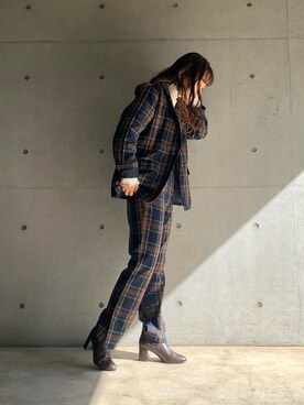 「FUN.TRINITY（ファン トリニティー）のアイテム」を使った、FUN.TRINITYさん（レディース・157cm）の秋コーディネート