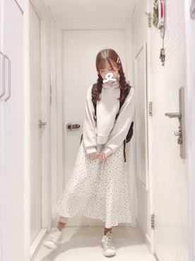 「Add+（アッド）のアイテム」を使った、ゆみこさん（レディース・155cm）の秋コーディネート