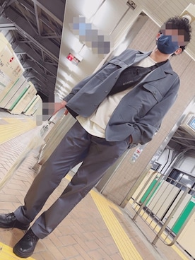 bleueさん（メンズ・176cm）の春コーディネート