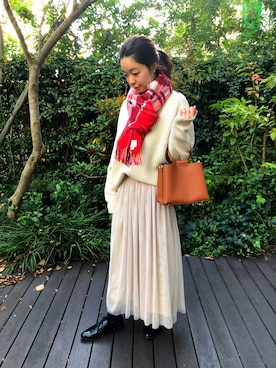 YURI HASHIMOTOさん（レディース・156cm）の秋コーディネート