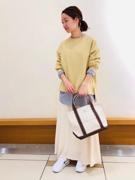 「秋におすすめシャツ＆ブラウス スタイル」｜YURI HASHIMOTOさん（レディース・156cm）の秋コーディネート
