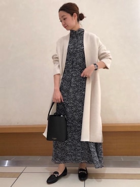 YURI HASHIMOTOさん（レディース・156cm）の秋コーディネート