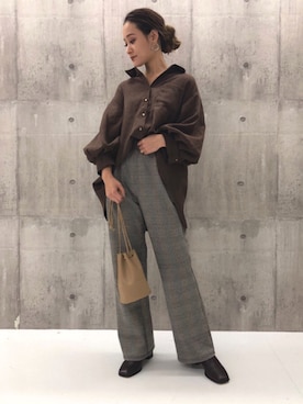 「Settimissimo（セッティミッシモ）のアイテム」を使った、y_k_s_さん（レディース・155cm）の秋コーディネート