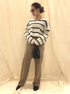 「Settimissimo（セッティミッシモ）のアイテム」を使った、y_k_s_さん（レディース・155cm）の秋コーディネート