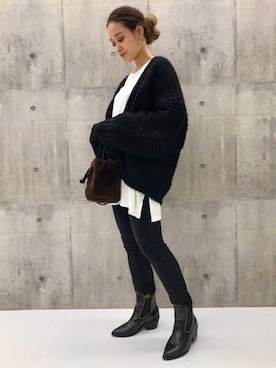 「Settimissimo（セッティミッシモ）のアイテム」を使った、y_k_s_さん（レディース・155cm）の秋コーディネート