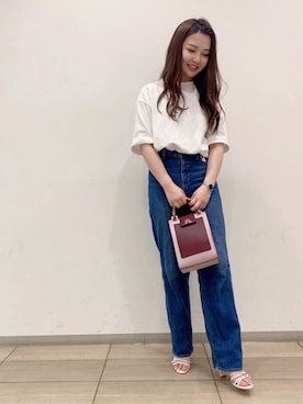 「interstaple」｜mizukiさん（レディース・159cm）の夏コーディネート