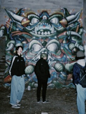 「Gosha Rubchinskiy（ゴーシャラブチンスキー）のアイテム（ジャケット/アウター）」を使った、nasuvuiさん（メンズ・180cm）の春コーディネート