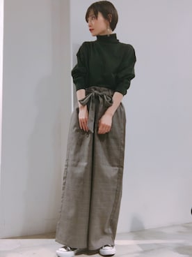 RIHOさん（レディース・152cm）の秋コーディネート