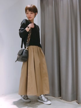 RIHOさん（レディース・152cm）の冬コーディネート