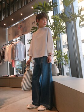 RIHOさん(レディース・152cm)の春コーディネート