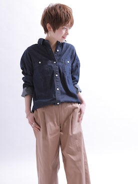 RIHOさん（レディース・152cm）の春コーディネート