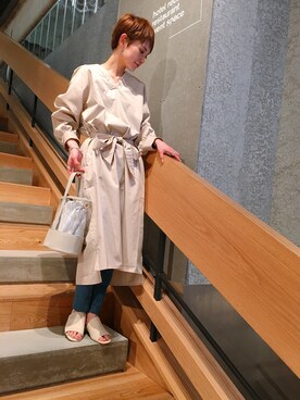 RIHOさん（レディース・152cm）の春コーディネート