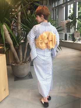 「花火」｜「アイテム（その他）」を使った、RIHOさん（レディース・150cm）の夏コーディネート