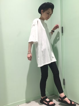「SEVENDAYS=SUNDAY（セブンデイズサンデイ）のアイテム（パンツ）」を使った、RIHOさん（レディース・150cm）の夏コーディネート