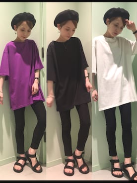 RIHOさん（レディース・150cm）の夏コーディネート