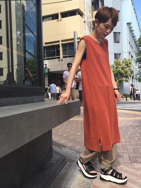 RIHOさん（レディース・150cm）の夏コーディネート