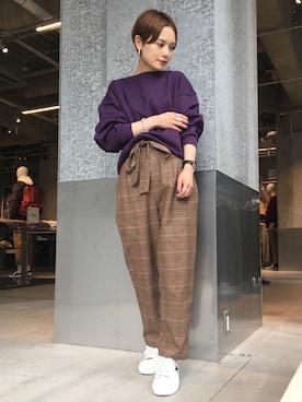 RIHOさん（レディース・150cm）の秋コーディネート