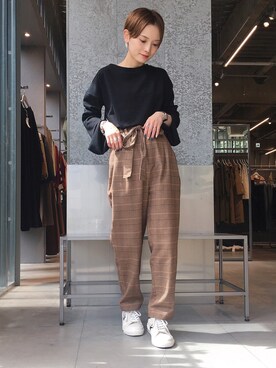 RIHOさん（レディース・150cm）の秋コーディネート