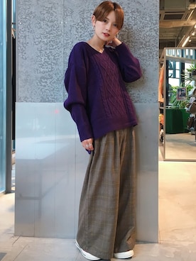 RIHOさん（レディース・150cm）の秋コーディネート