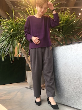 RIHOさん（レディース・150cm）の秋コーディネート