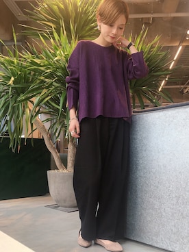 RIHOさん（レディース・150cm）の秋コーディネート