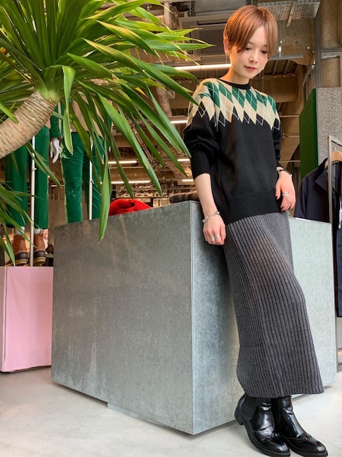 Riho Koeのニット セーターを使ったコーディネート Wear