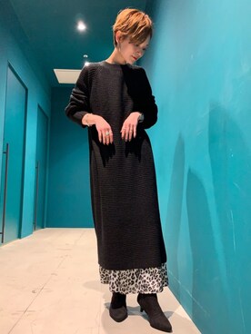 RIHOさん（レディース・150cm）の冬コーディネート