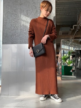 RIHOさん（レディース・150cm）の冬コーディネート